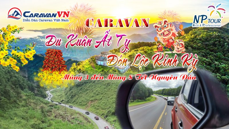 CaravanVN Hue Du Xuan At Ty Don loc Kinh Ky NP caravan tour 6n